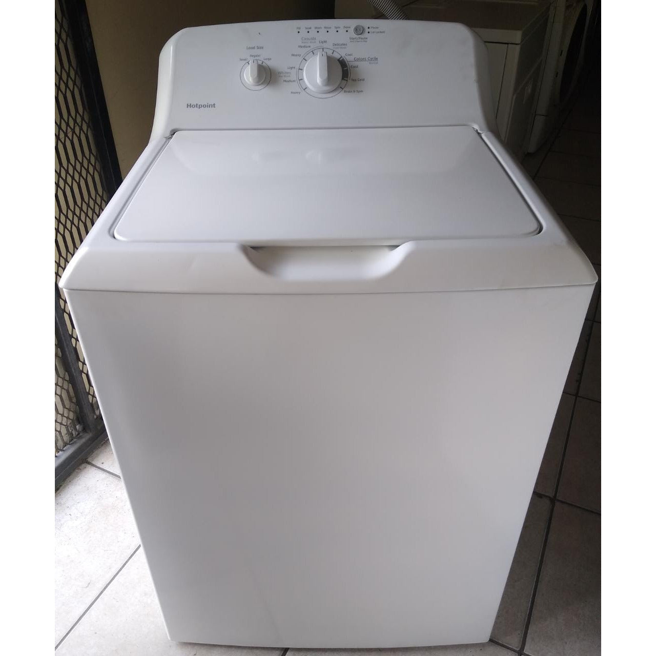 Lavadora Hotpoint Kraken digital una perilla tapa ancha Isidro A. Flores