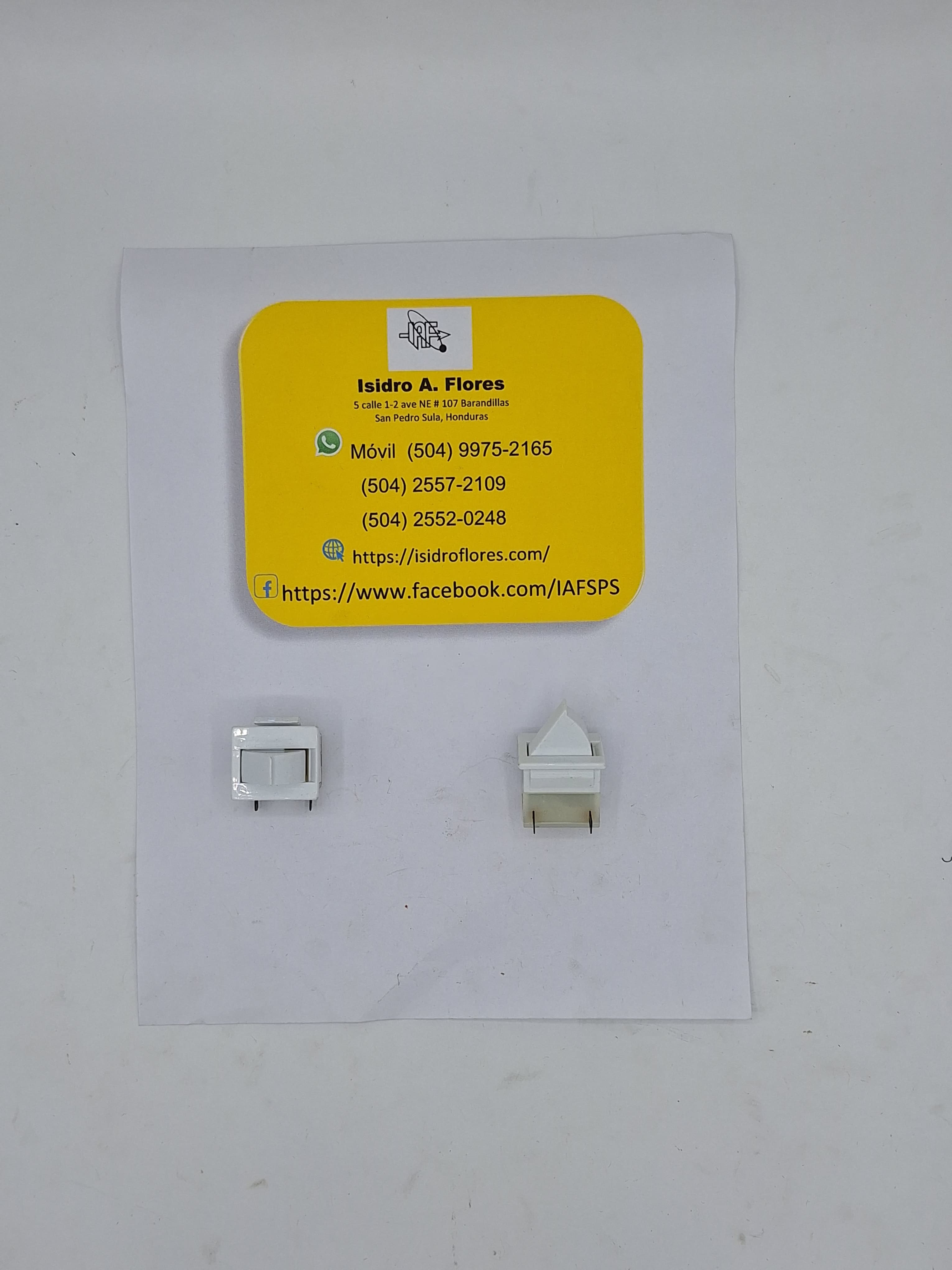 Switch de luz de 2 terminales para refrigeradora original GE Isidro A