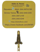 Valvula de estufa de  gas sencilla Mod 305