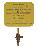 Valvula de estufa de  gas sencilla Mod 305