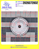 Quemador largo estufa de gas original Frigidaire Colombia largo 9.3Cm
