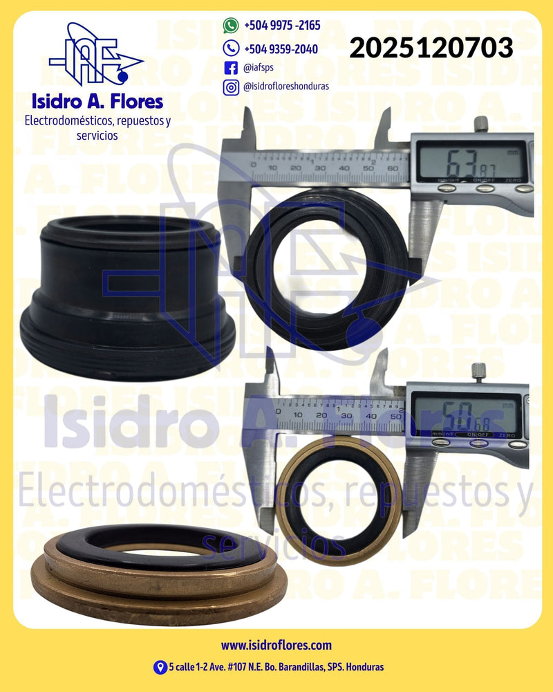 Sello de agua genérico para lavadora Frigidaire