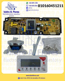 Placa universal de lavadora Koreanas 110V con display marca SIENNA