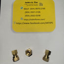 Hembra NPT tuerca corta de bronce  5/16"