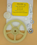 Kit de polea de lavadora  Maytag mecánica  original