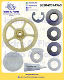 Kit de polea de lavadora  Maytag mecánica  original