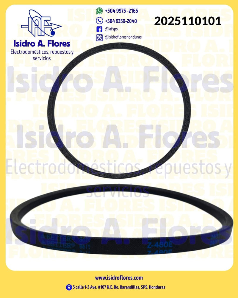 Banda de lavadora Frigidaire China original Z-480E