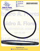 Banda de lavadora original Frigidaire CH