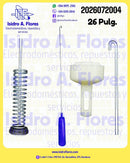 Suspensión original Frigidaire trasera  azul 26" unidad