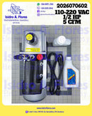 Bomba de vacio de 2 etapas1/2HP - 5CFM para refrigeradora