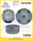 Perilla Novak genérico gris y cromado de secadora GE kraken