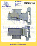 Switch de puerta original de lavadora Frigidaire