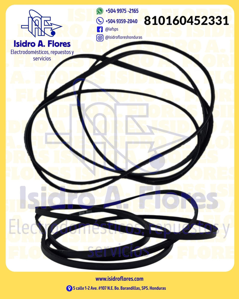 Banda de secadora marca  Stark,  sirve Frigidaire y GE 227Cm  exterior