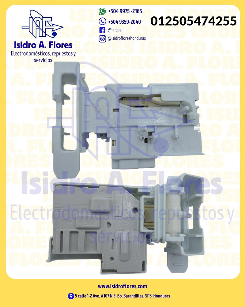 Bloqueador de puerta centro de lavado original Frigidaire