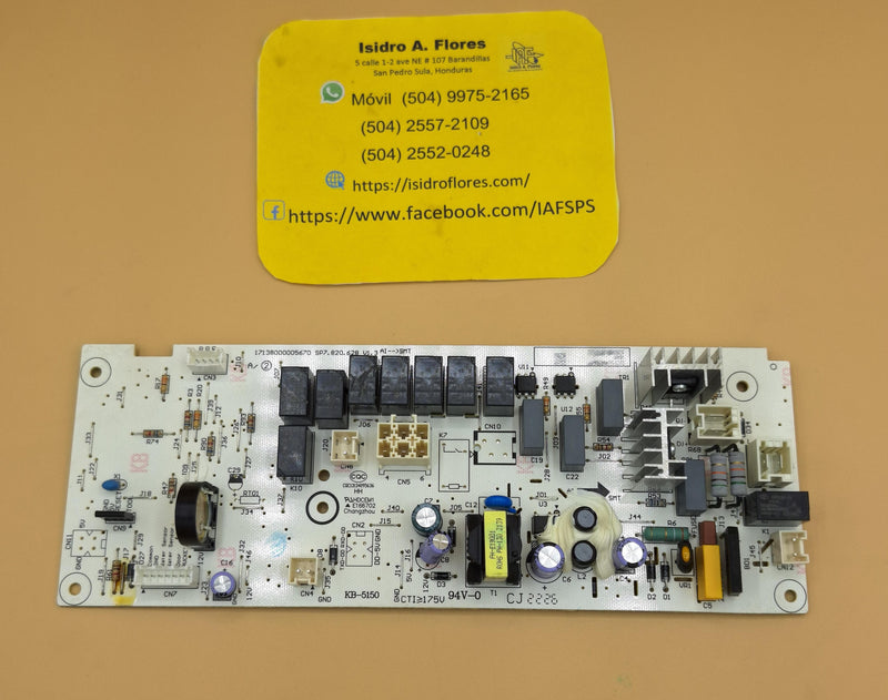 Placa original de lavadora Frigidaire CH y Midea