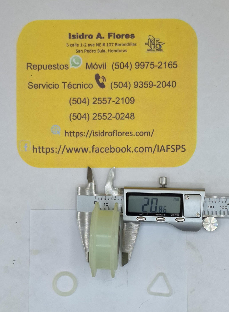 Polea secadora sirve Whirlpool 697692, AP3094197, W10468057