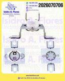Térmico genérico 352 F ó1 78C sirve secadora Whirlpool y Samsung