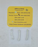 Fricción media luna o cojinetes de tina, genérico sirve Whirlpool