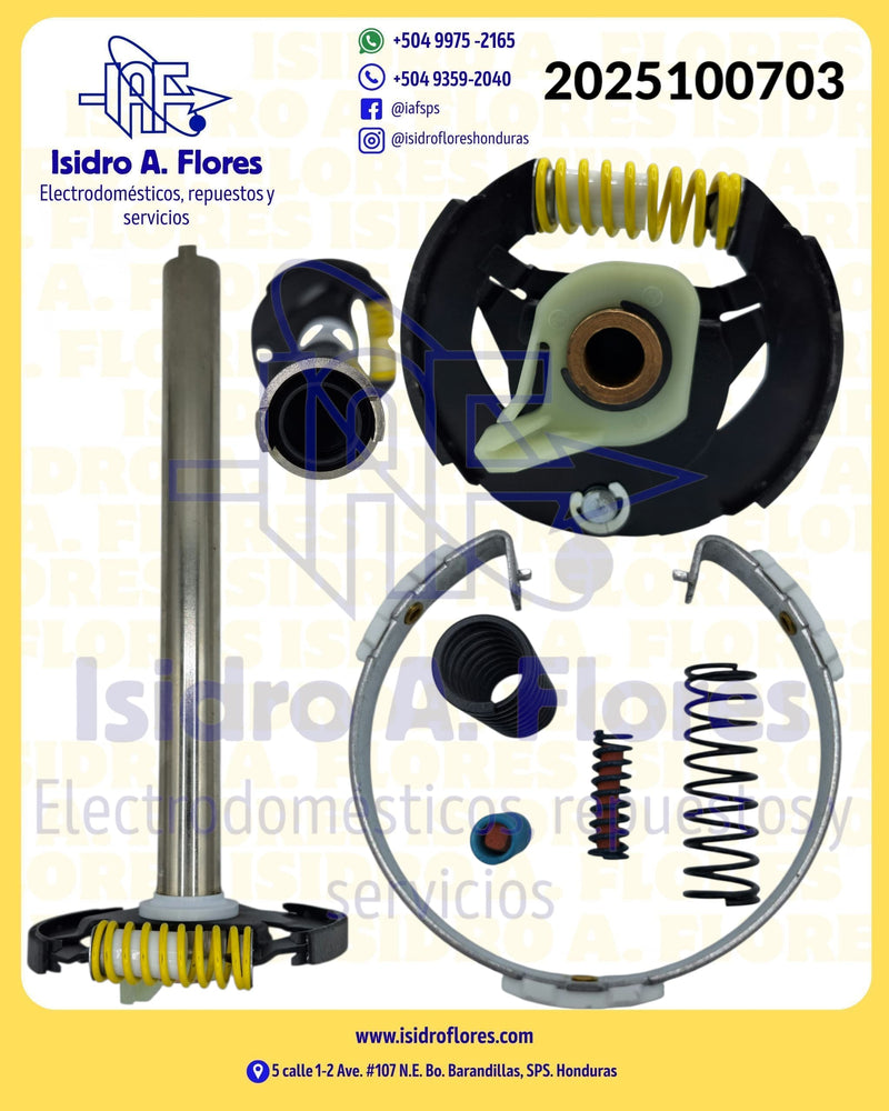 Flecha centrifuga o basket drive genérico para lavadora Whirpool