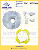 Kit de muelas y  engranages de agitador genérico sirve Whirpool