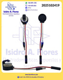 Ficha térmica (L47°-22°) original Frigidaire  para refrigerador