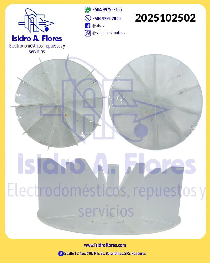 Blower de ventilador evaporador de refrigeradora, oiriginal Frigidaire