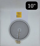 Resistencia radiante, plancha  original  Frigidaire 10" DEXT 2 líneas