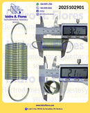 Resorte de embrague de transmisión original Whirlpool Haceb