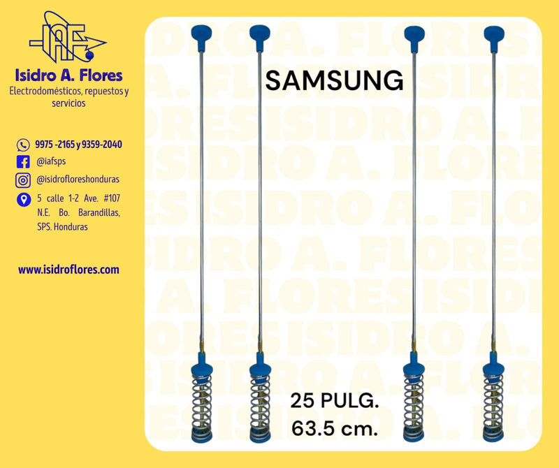Suspensión genérica  Kit  de 4 piezas 25" ó 63.5 Cm. Sirve DAEWOO