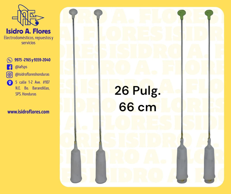 Suspensión  kit 4 piezas 26" ó 66 Cms. Sirve Daewoo