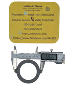 Empaque gris para diafragma de licuadora Hamilton