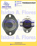 Térmico genérico  L155F 240V sirve  Whirlpool 4 patas marca WMP