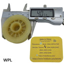 Rodo de motor banda plana digital Whirlpool genérica