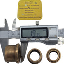 Buje con ceja  genérico para cubierta superior sirve Whirlpool