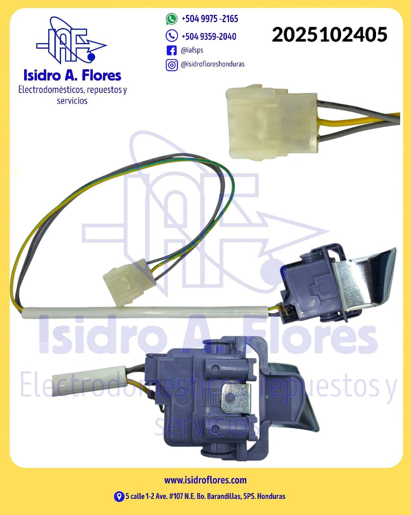 Switch blocapuerta activador de exprimido para Whirlpool marca Appli