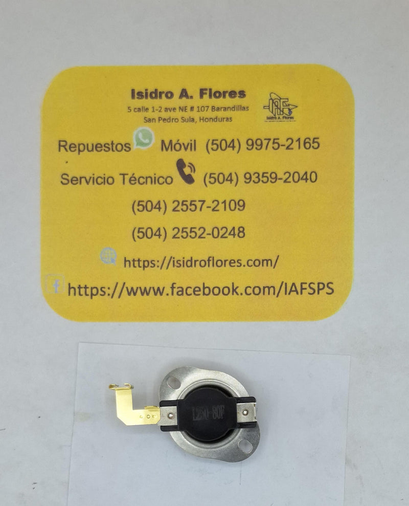Térmico L250-80° F de tres patas sirve secadora Whirlpool