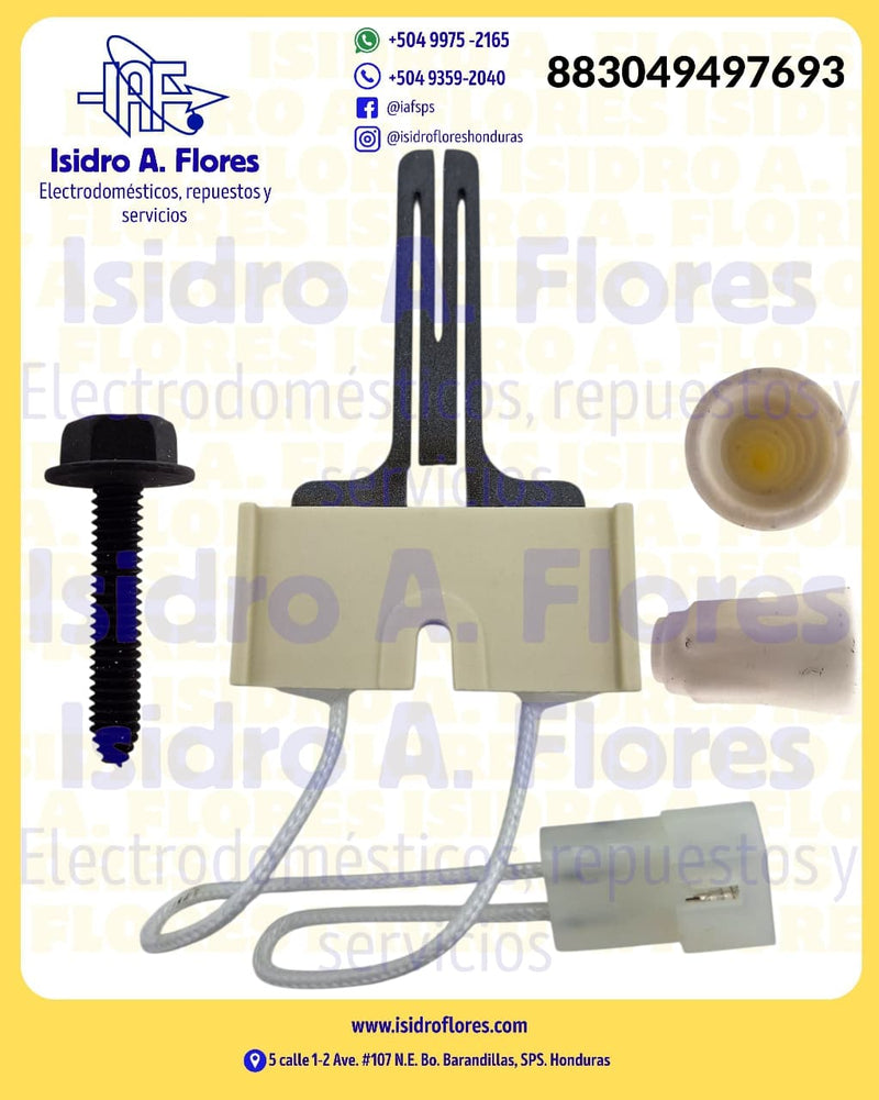 Ignitor o iniciador original Whirlpool de secadora de gas