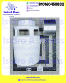 Ducto filtro atrapa pelusa de secadora 4"X5´GRECO®  (1.50M)