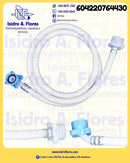Manguera de entrada de lavadora azul 1.50m para  LG y Samsung