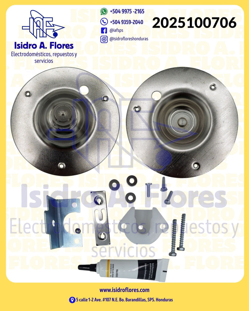 Soporte de tina g para secadora Frigidaire incluye grasa