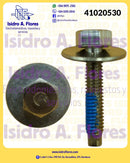 Tornillo original Frigidaire, de agitador modelo LTR15,  LtA15 M6X28