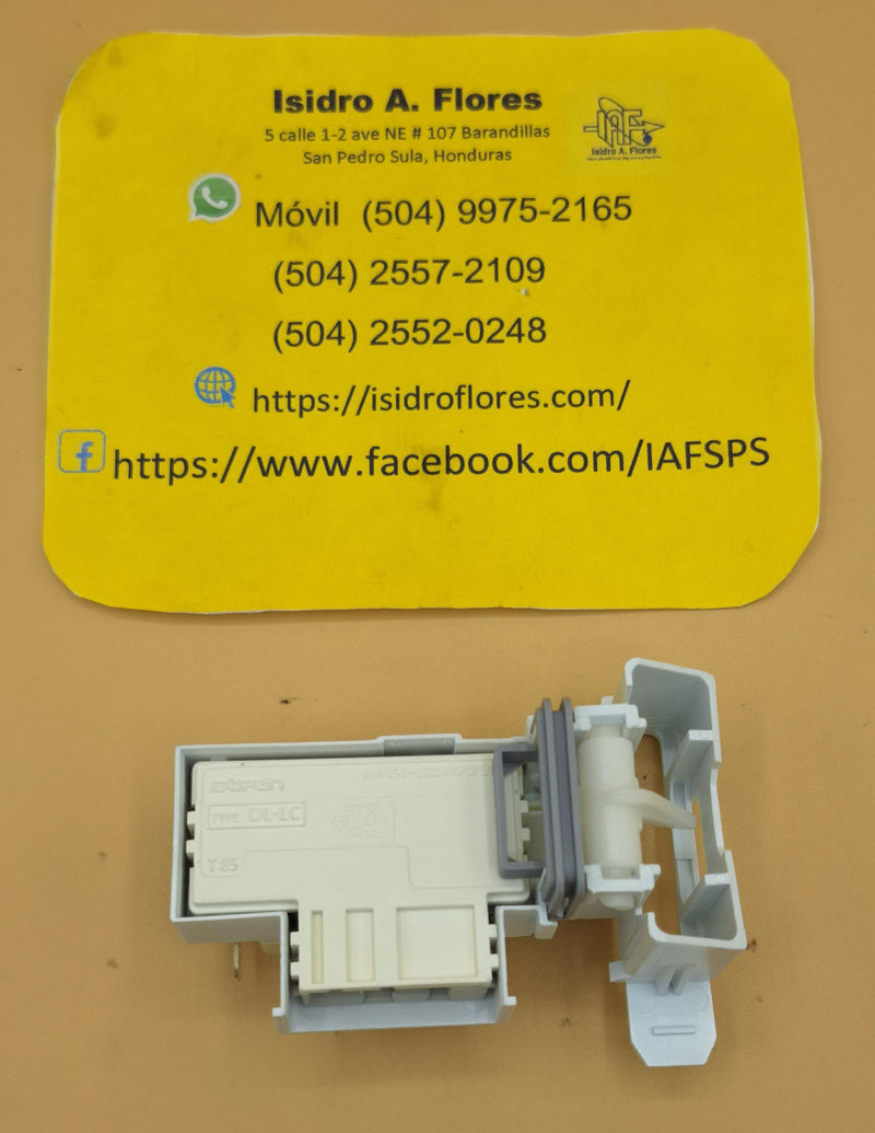 Interruptor switch blocapuerta de lavadora Frigidaire Brasil 220V