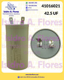 Condensador eléctrico Capacitor de lavadora frigidaire brasileña 42.5 UF 250VAC