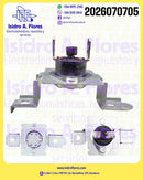 Térmico de secadora genérico 250V - 110°C sirve LG