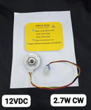 Motor evaporador genérico sirve Frigidaire 12V. 2.7W,  CW