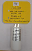 Capacitor de lavadora 45UF+5 250VAC sirve Whirlpool 4 terminales