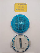 Filtro atrapa pelusa azul redondo para LG