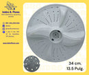 Agitador o impulsor de lavadora 34.5 Cms para Daewoo con tapón