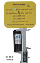 Capacitor de lavadora 233-280 MFD 110V