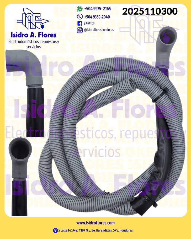 Manguera de desagüe original Frigidaire Brasil